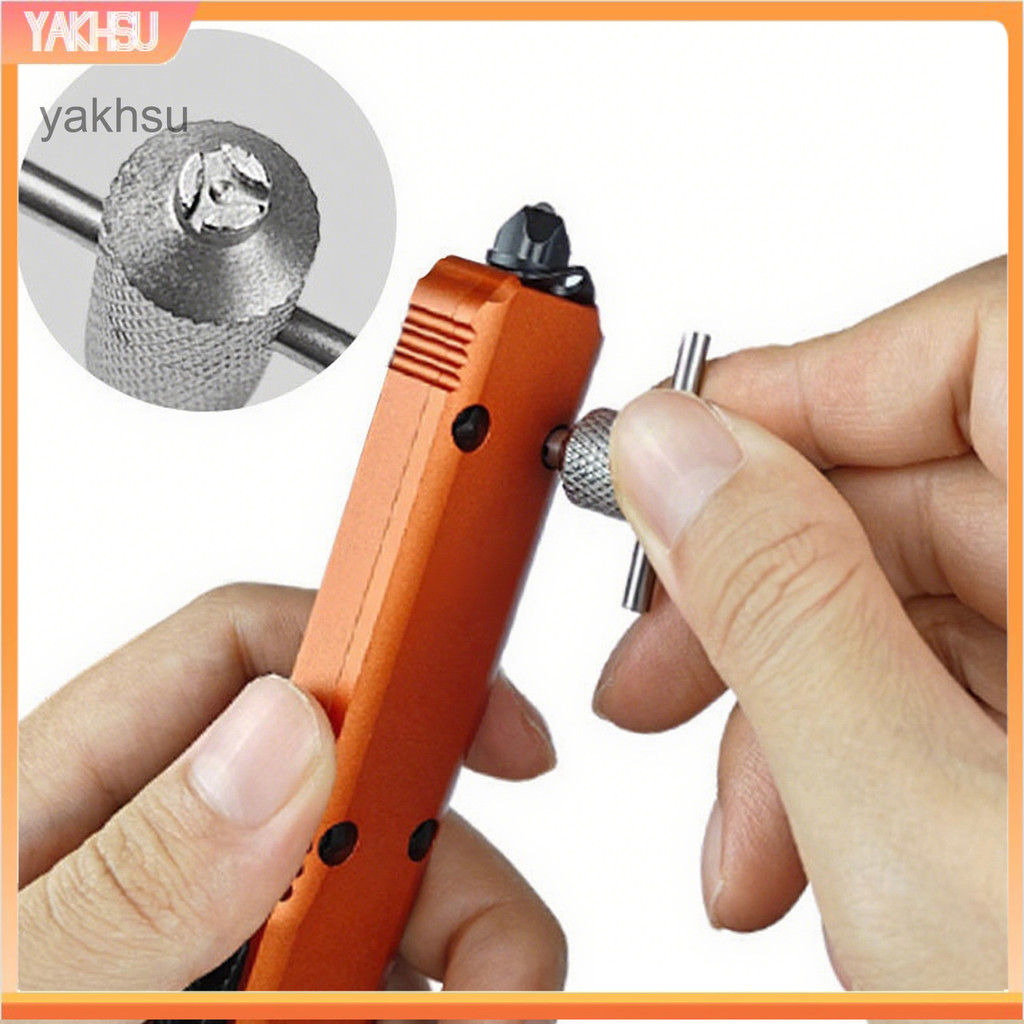 Yakhsu สามเหลี่ยมไขควงถอดชุดเครื่องมือ Anti-Slip Grip เครื่องมืออเนกประสงค์ชุดไขควงสําหรับ Microtech