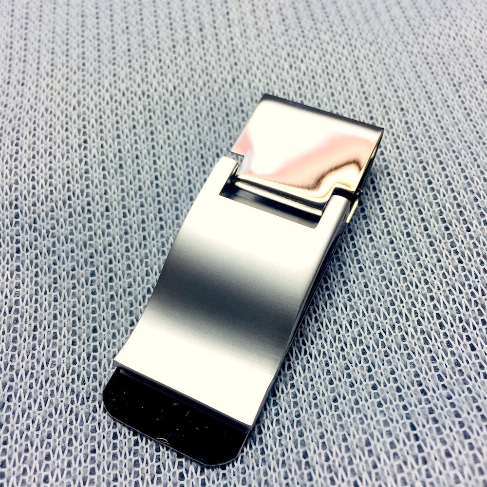 Money Clip ที่หนีบแบงค์ / คลิปหนีบธนบัตร อย่างดีแบบบานพับ