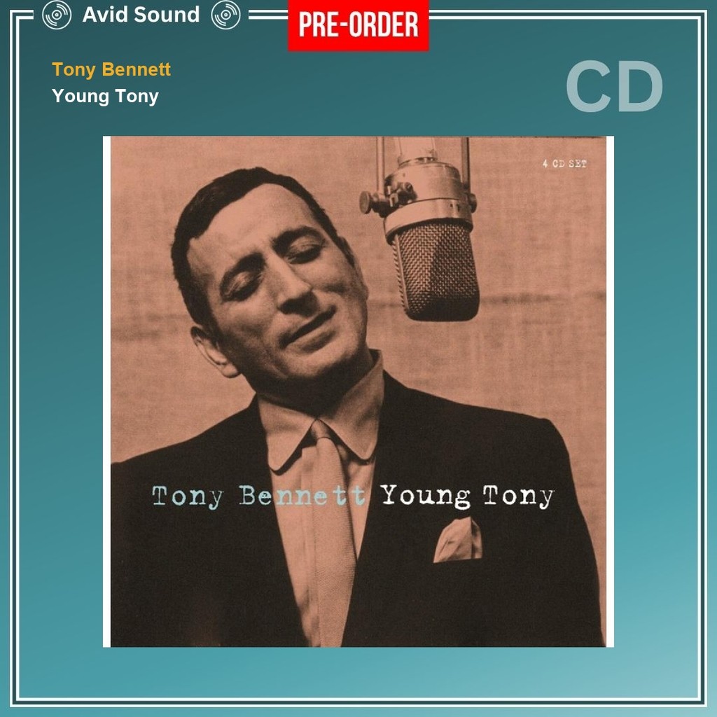 Pre-Order CD แผ่นซีดี Tony Bennett Young Tony ใหม่ ซีล Tony Bennett CD