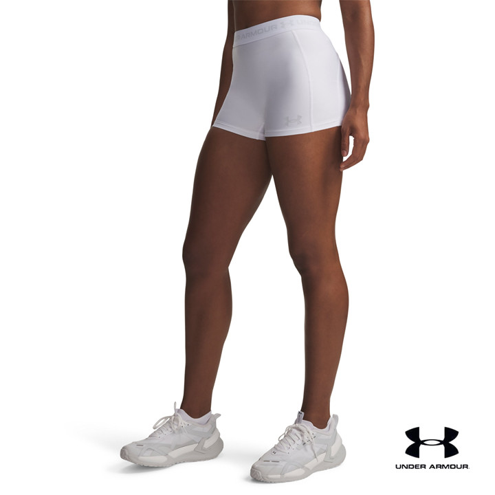 Under Armour กางเกงขาสั้น 3 นิ้วสำหรับผู้หญิง HeatGear® Shorty