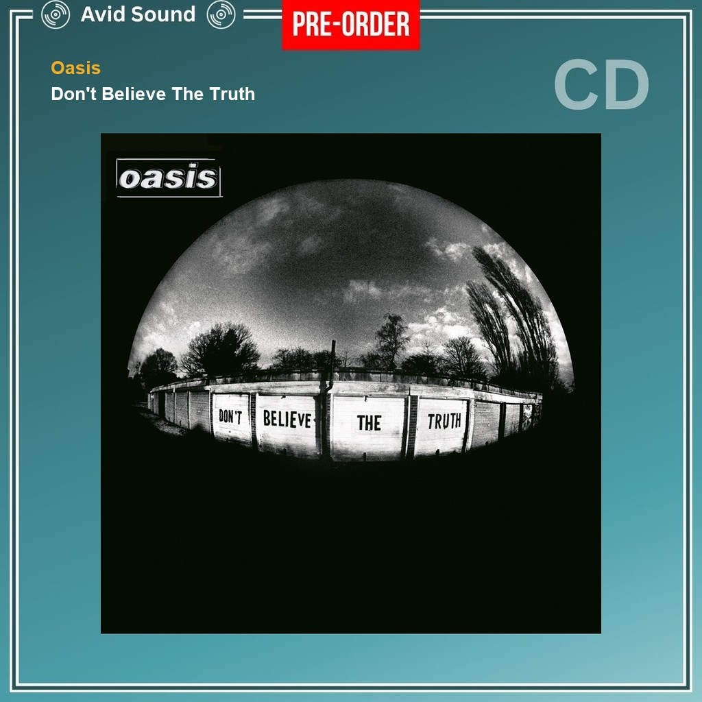 Pre-Order CD แผ่นซีดี Oasis Don't Believe The Truth ใหม่ ซีล Oasis CD