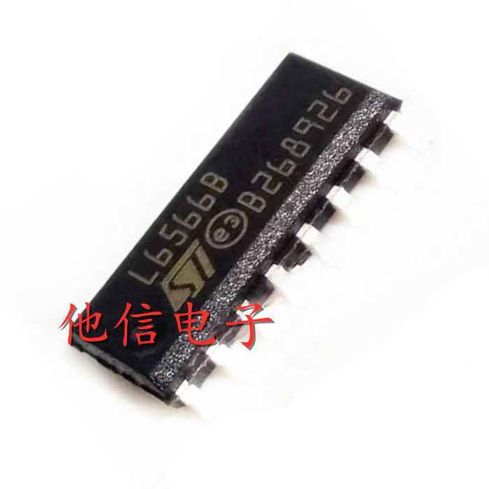 2PCS L6566 L6566B L6566BTR Patch SOP-16 Multi-Mode Switching Power Controller