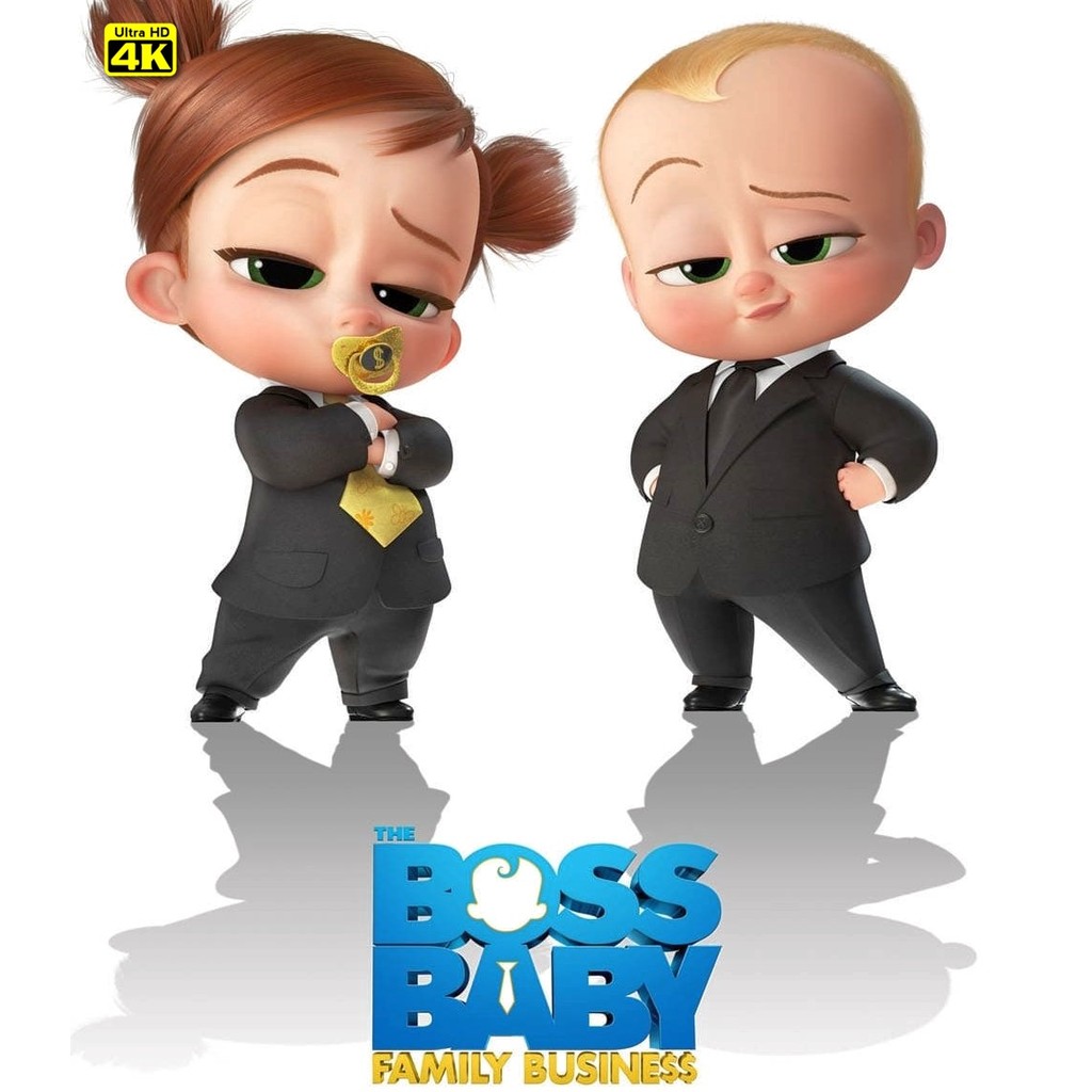 4K - The Boss Baby 2 : Family Business (2021) 4K UHD ⭐7.3/10 Alec Baldwin