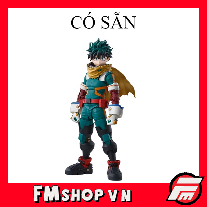 (ไม่มีกล่อง - เสีย 2 มือ) SHF Deku Izuku โมเดลตัวละคร Midoriya