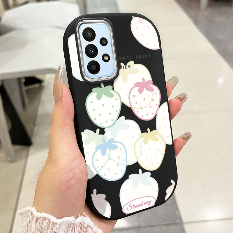 เคส ใช้ได้กับ Samsung A23 4G A23 5G เคสผลไม้น่ารัก