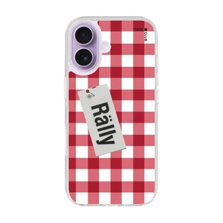 CaseClub เคสคลับ เคสไอโฟน เคสโทรศัพท์ เคสใส ลาย Rally ตารางสตรอว์เบอร์รี่ สำหรับ iPhone ไอโฟน / Samsung ซัมซุง