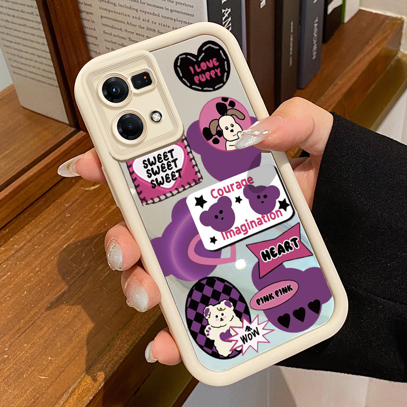 OPPO Reno 7 4G OPPO Reno 8 4G Reno 7 5G Reno 7 SE 5G ค้นหา X5 Lite F21 Pro F21s Pro Case Creative Ic