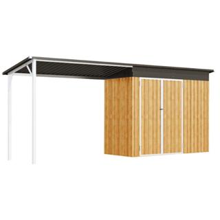 [จัดส่งพร้อมประกอบ] SPRING บ้านเก็บของกลางแจ้ง HUNTER 388x11…