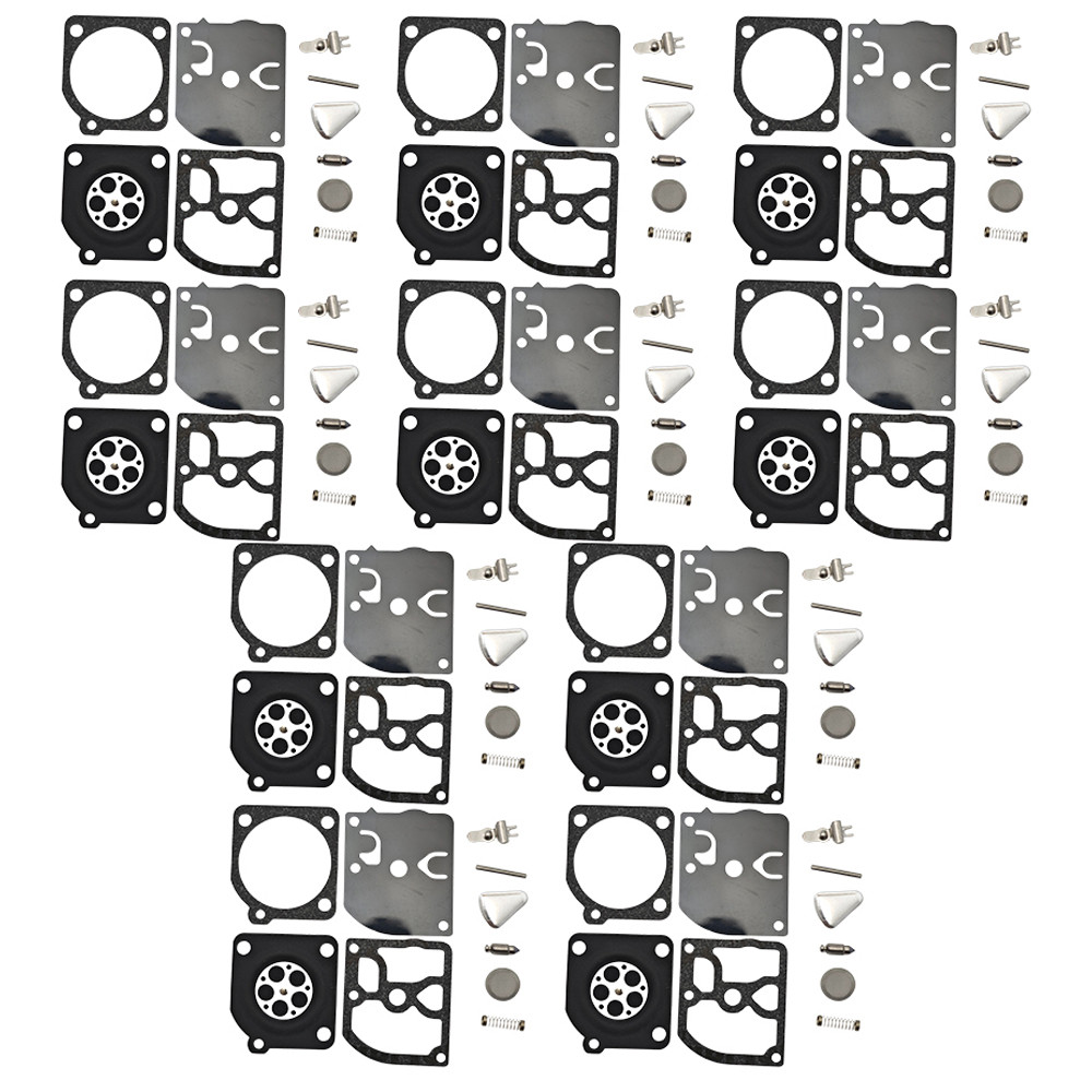 10pcs RB-41 คาร์บูเรเตอร์ไดอะแฟรมชุดซ่อมสําหรับ 20T 021 023 025 FS300 FS350 Zama C1Q-S16A C1Q-EL21 C