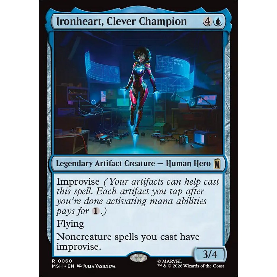 Ironheart, Clever Champion การ์ด Magic the Gathering [MTG] ของแท้