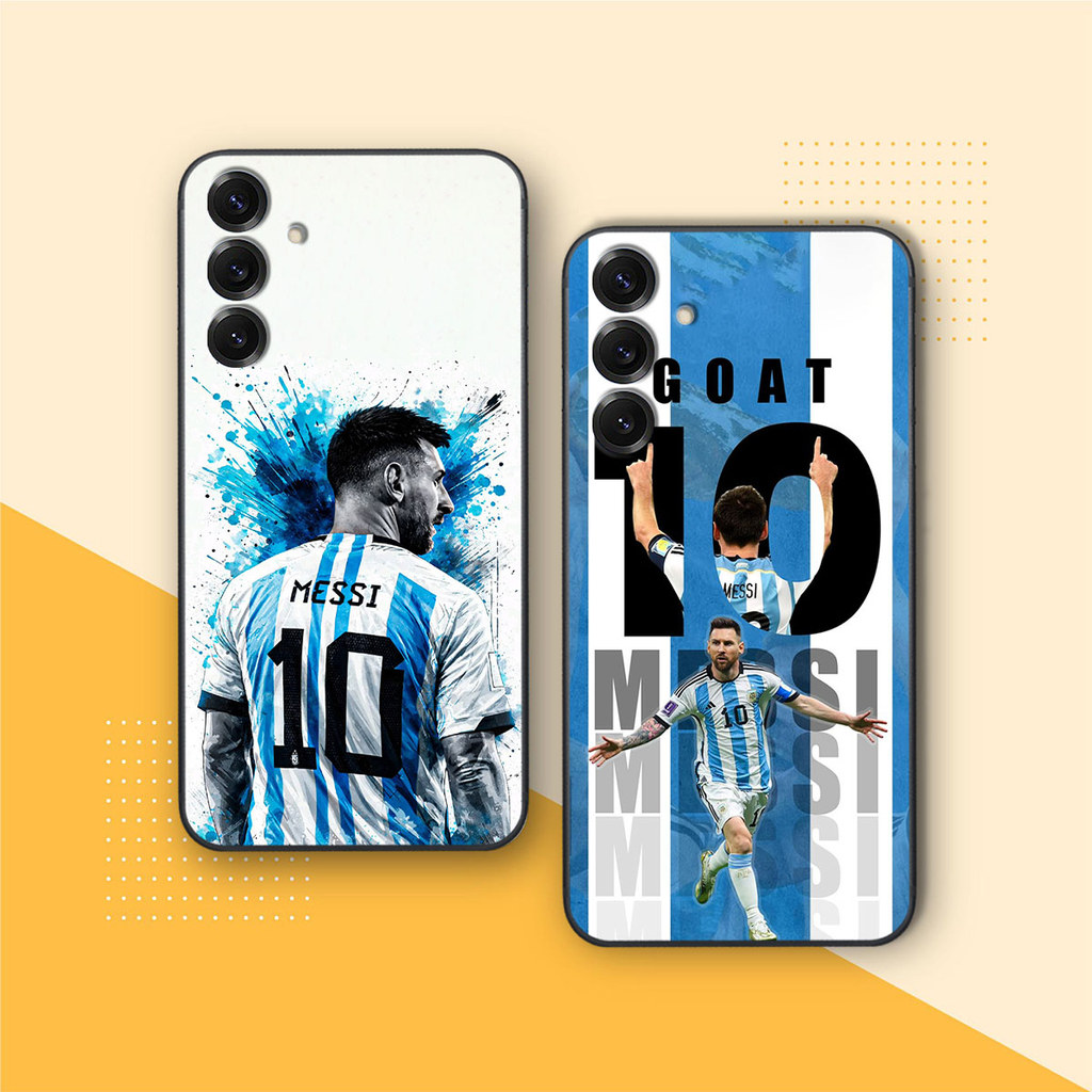 เคส Samsung S25 / S25 Plus / S25+ / S25 Ultra / S25 EDGE / S25 FE พร้อมภาพ Messi Ronaldo