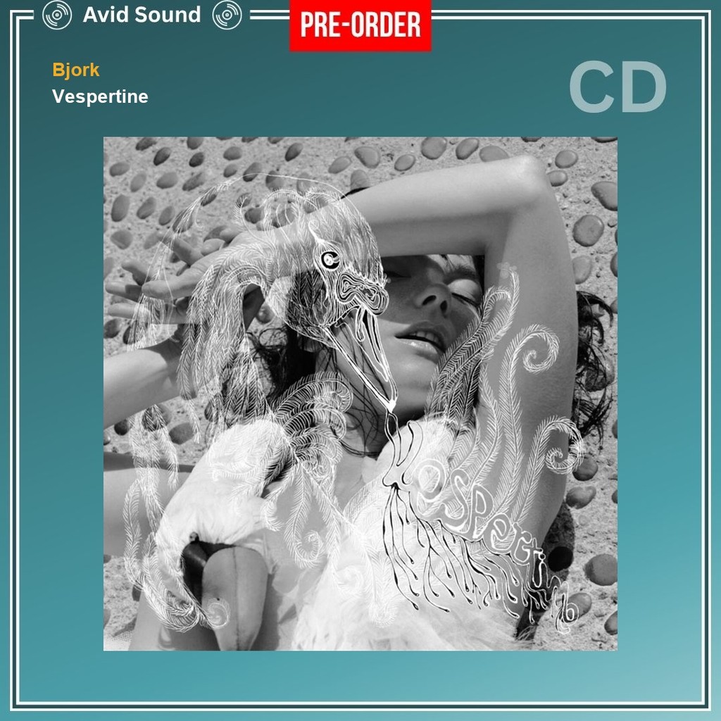 Pre-Order CD แผ่นซีดี Bjork Vespertine ใหม่ ซีล Bjork CD