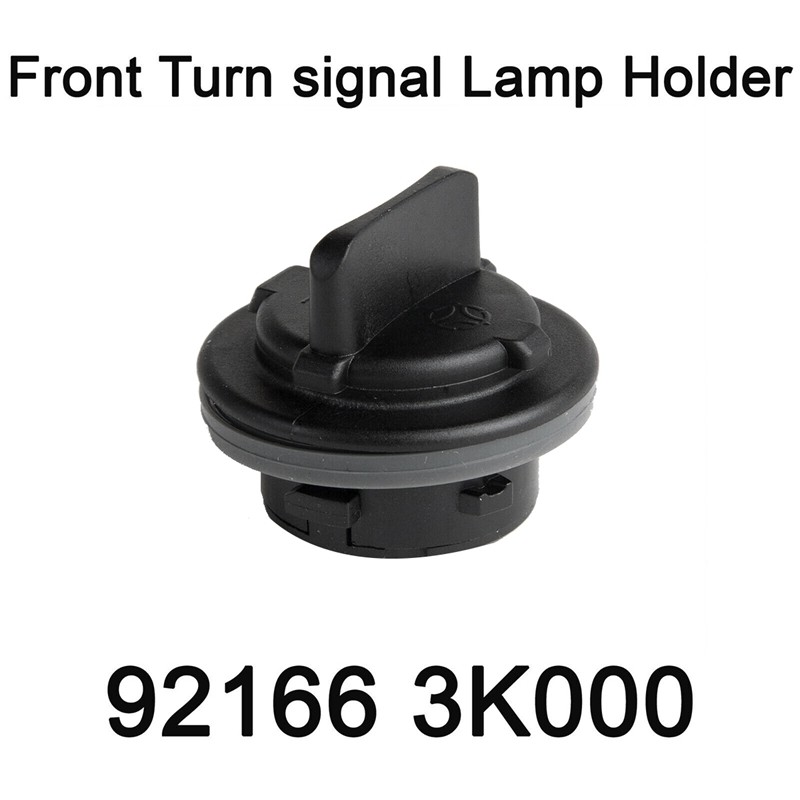 สําหรับ Hyundai Kia Bulb Holder Assembly Front Turn Signal Lamp Dust Cap Socket 921663K000 92166 3K0