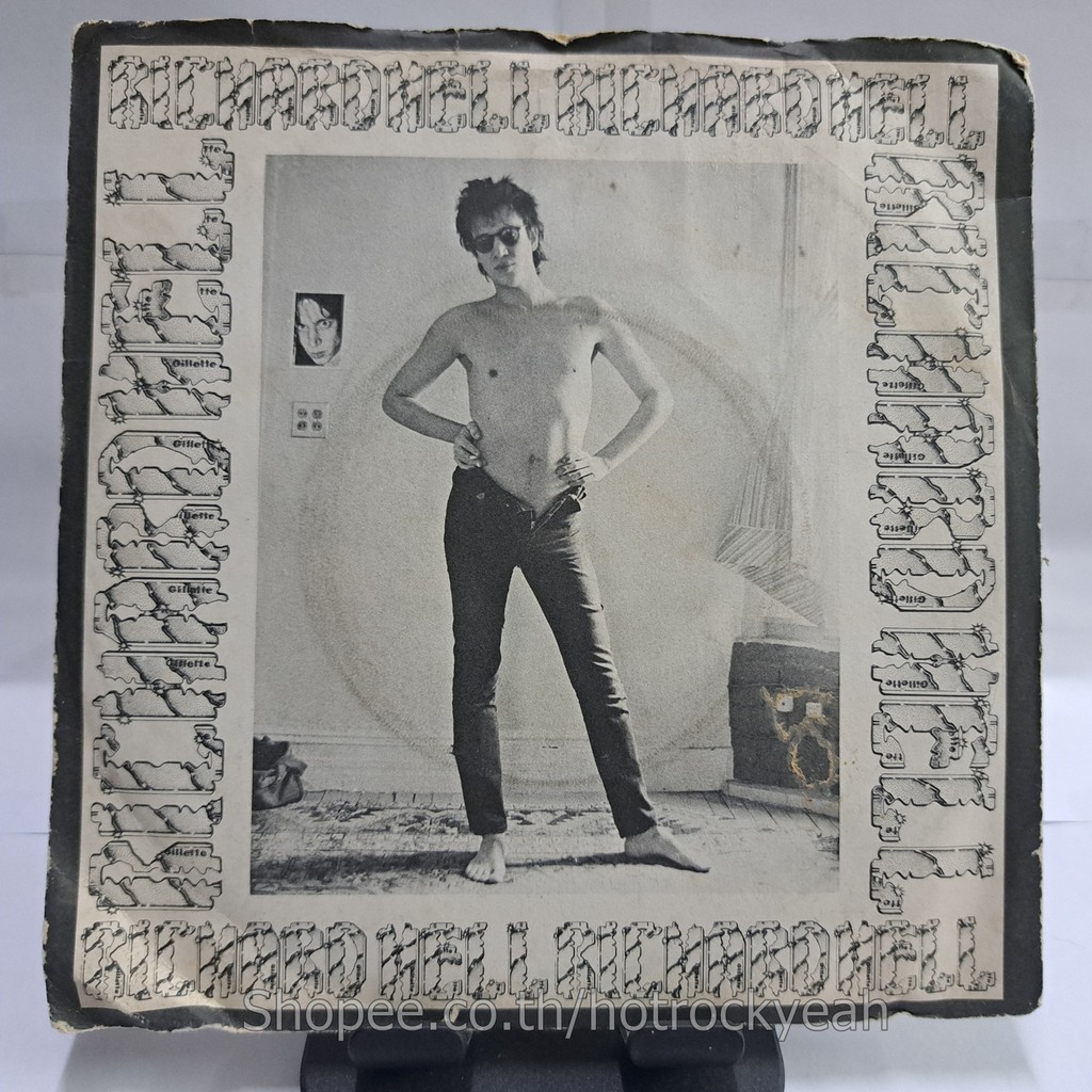 แผ่นเสียง 7 นิ้ว RICHARD HELL - (I COULD LIVE WITH YOU IN) ANOTHER WORLD สปีด 45 RPM แผ่นเสียงวินเทจ