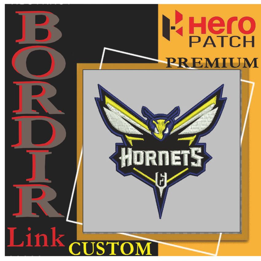 HP-426 BEE HORNETS โลโก้แผ่น EMBROIDERY