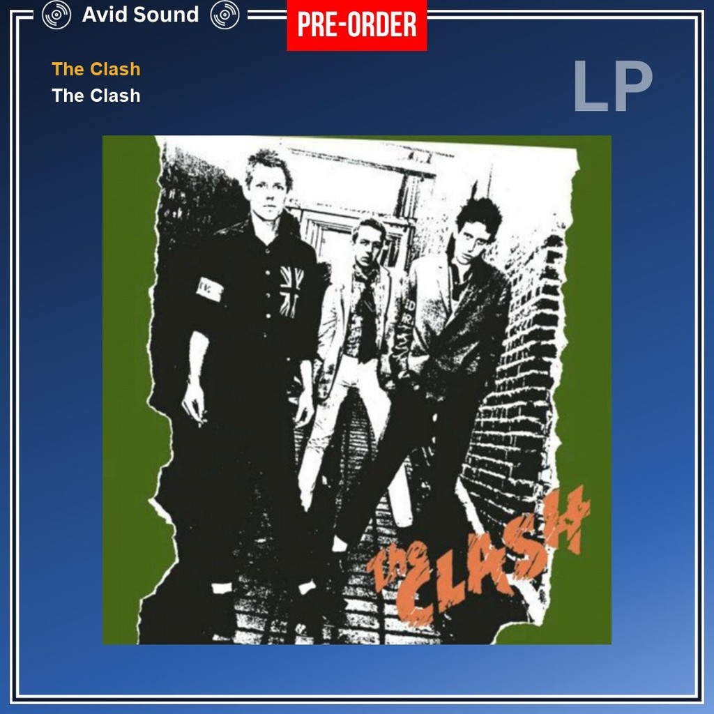 Pre-Order แผ่นเสียง The Clash The Clash ใหม่ ซีล The Clash Vinyl LP