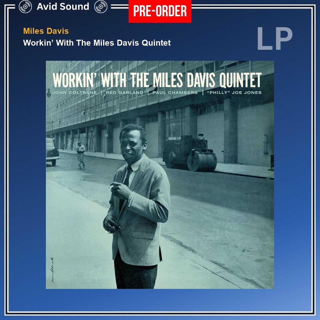 Pre-Order แผ่นเสียง Miles Davis Workin’ With The Miles Davis Quintet ใหม่ ซีล Miles Davis Vinyl LP