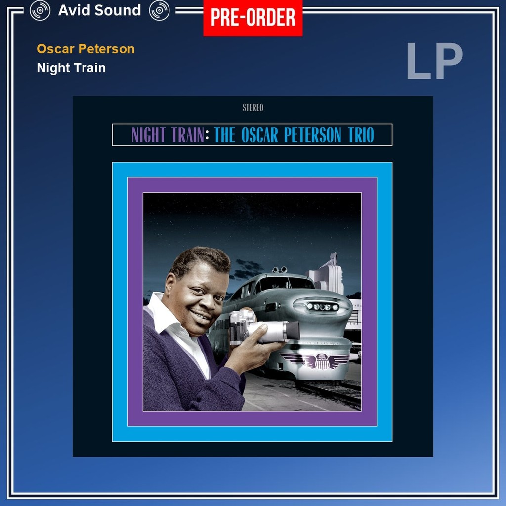 Pre-Order แผ่นเสียง Oscar Peterson Night Train ใหม่ ซีล Oscar Peterson Vinyl LP