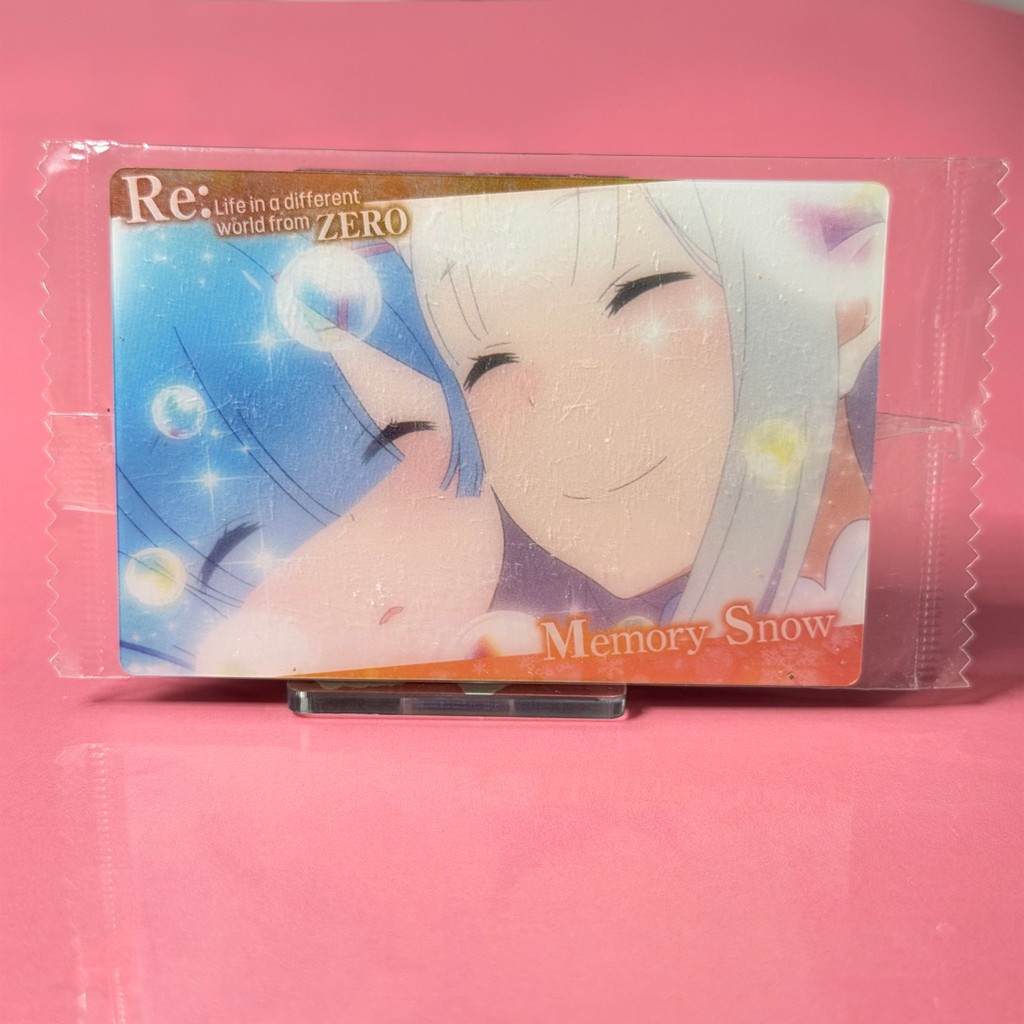 การ์ดRe:Zero Re:Zero ญี่ปุ่น ของแท้ เลือกใบได้ 6 แบบ พร้อมส่ง