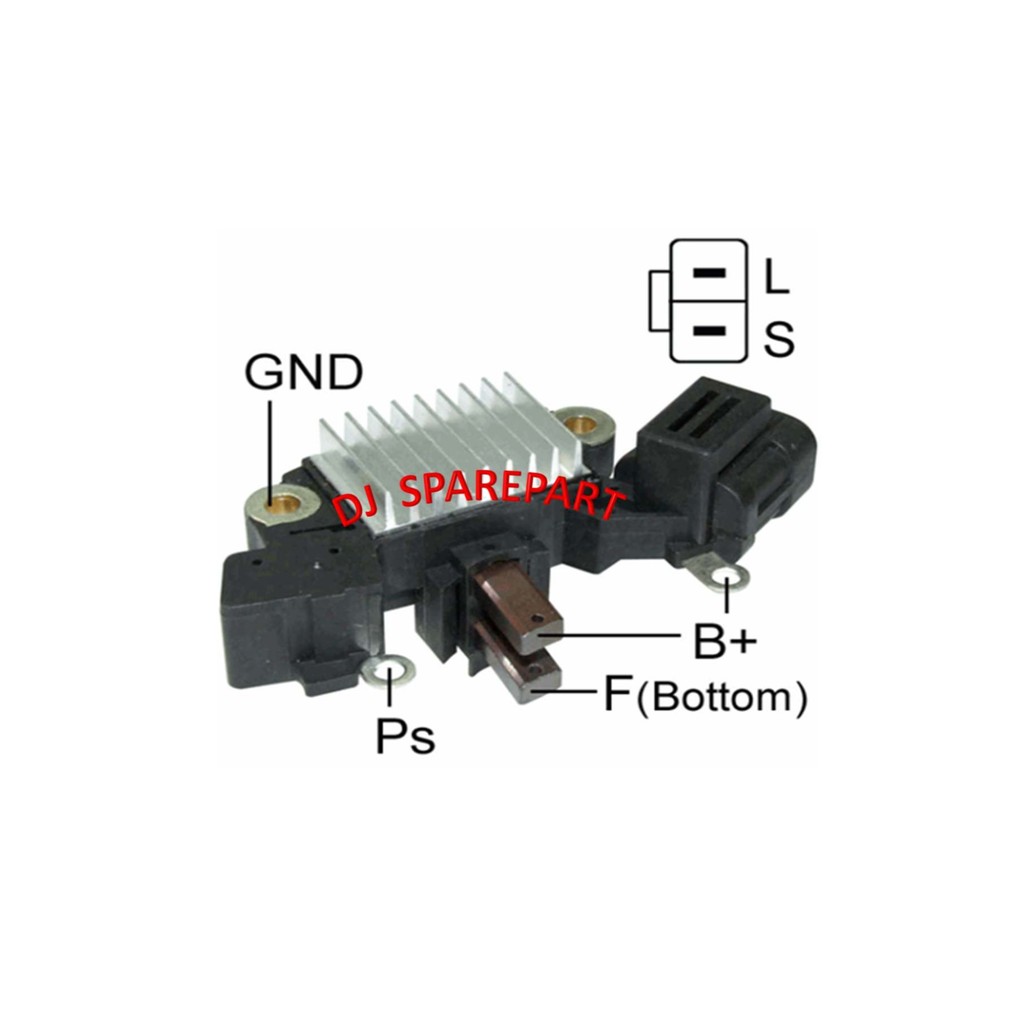 IC REGULATOR ALTERNATOR 24V ISUZU NMR 71 ELF NKR 71 NQR75 85 GIGA (K2)