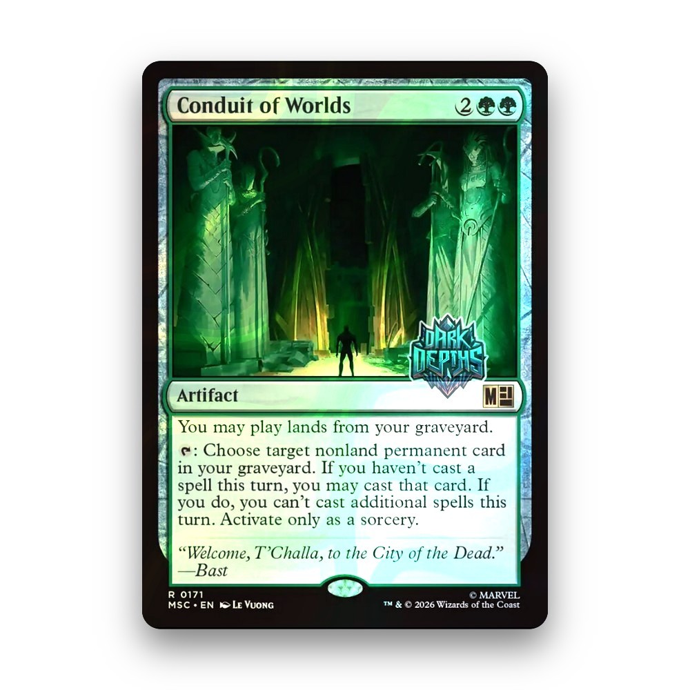 [MTG] Conduit of Worlds (Surge) (#171) [MSC] [GREEN] [RARE] | Magic the Gathering