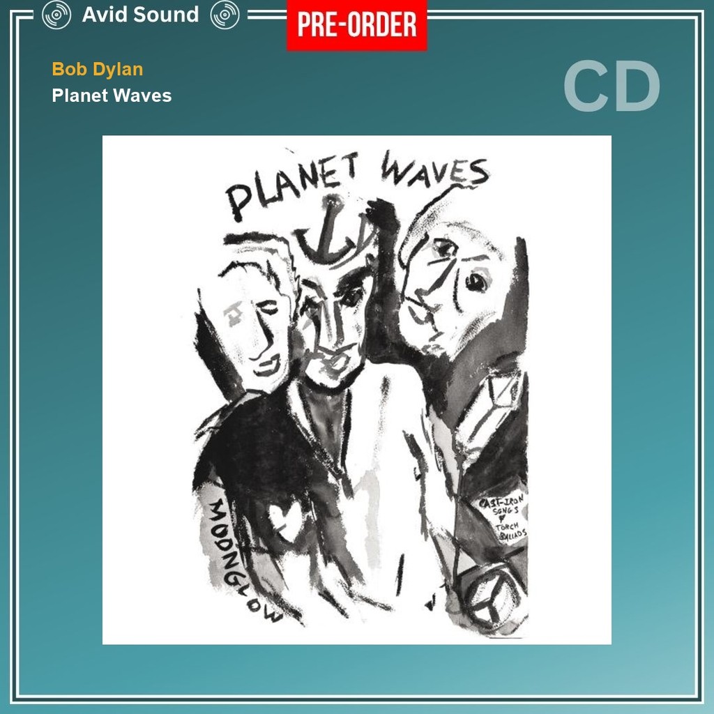 Pre-Order CD แผ่นซีดี Bob Dylan Planet Waves ใหม่ ซีล Bob Dylan CD