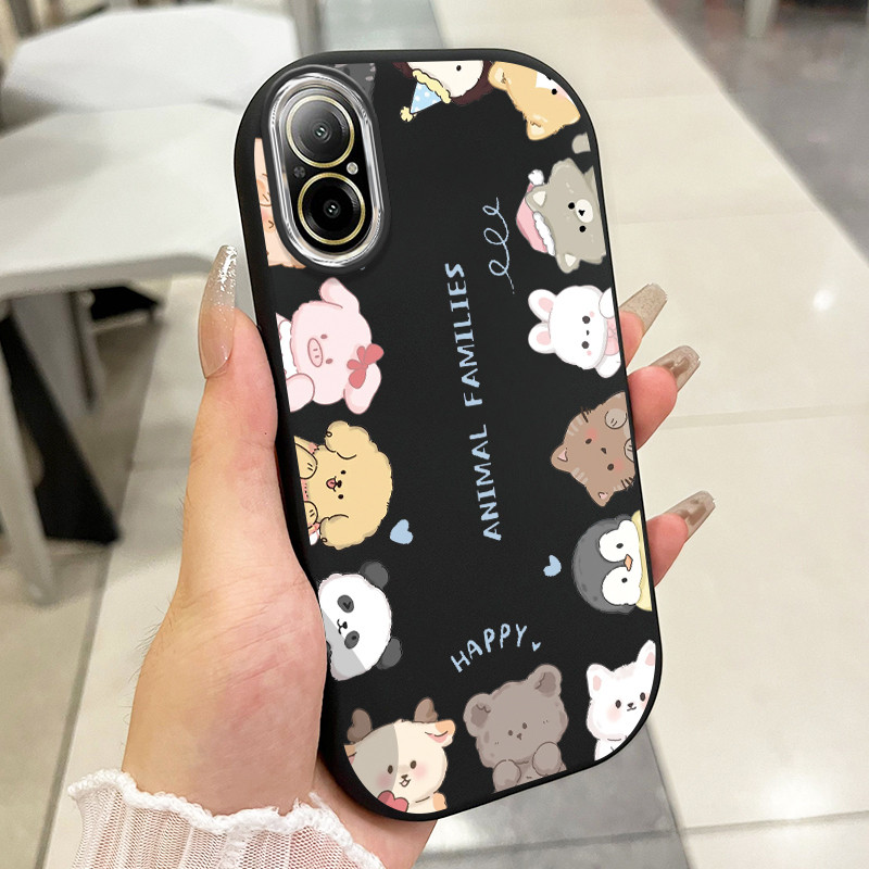 เคส ใช้ได้กับ Realme C67 เคสสัตว์น่ารัก