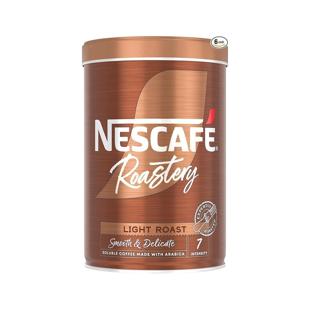 💥 เนสกาแฟ กาแฟสำเร็จ โรสเตอรี่ ไลท์โรสต์ 95 กรัม 🎐 NESCAFE ROASTERY LIGHT ROAST COFFEE 95 G ✅ กาแฟ แ