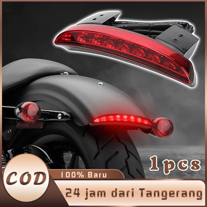 ไฟท้ายป้ายทะเบียน Led ไฟเบรกหลัง Harley Ready