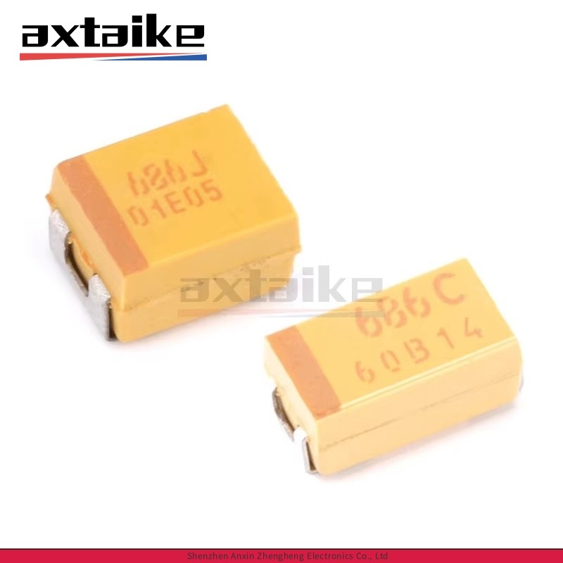 10PCS 68UF 6.3V 10V 16V 25V 686 686K ABCDE 3216 3528 6032 7343 10% SMD 686J 686A 686C 686E Tantalum 