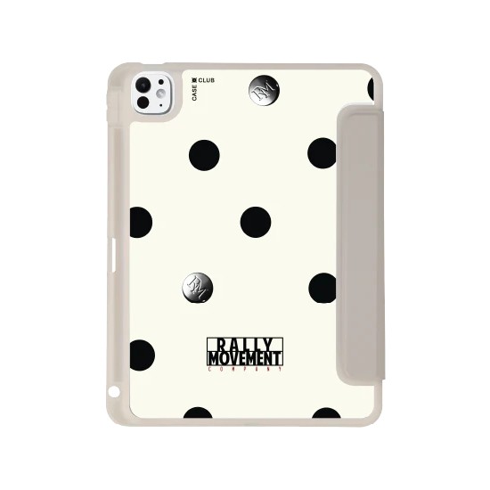 CaseClub เคสไอแพด หลังใส ฝาปิดสี ลาย Rally RM Dot ลายจุด RM สำหรับ iPad Pro / iPad Air / iPad Gen ราคา ถูกที่สุด ดีลบีเคเค แกลเลอรีภาพที่ 5