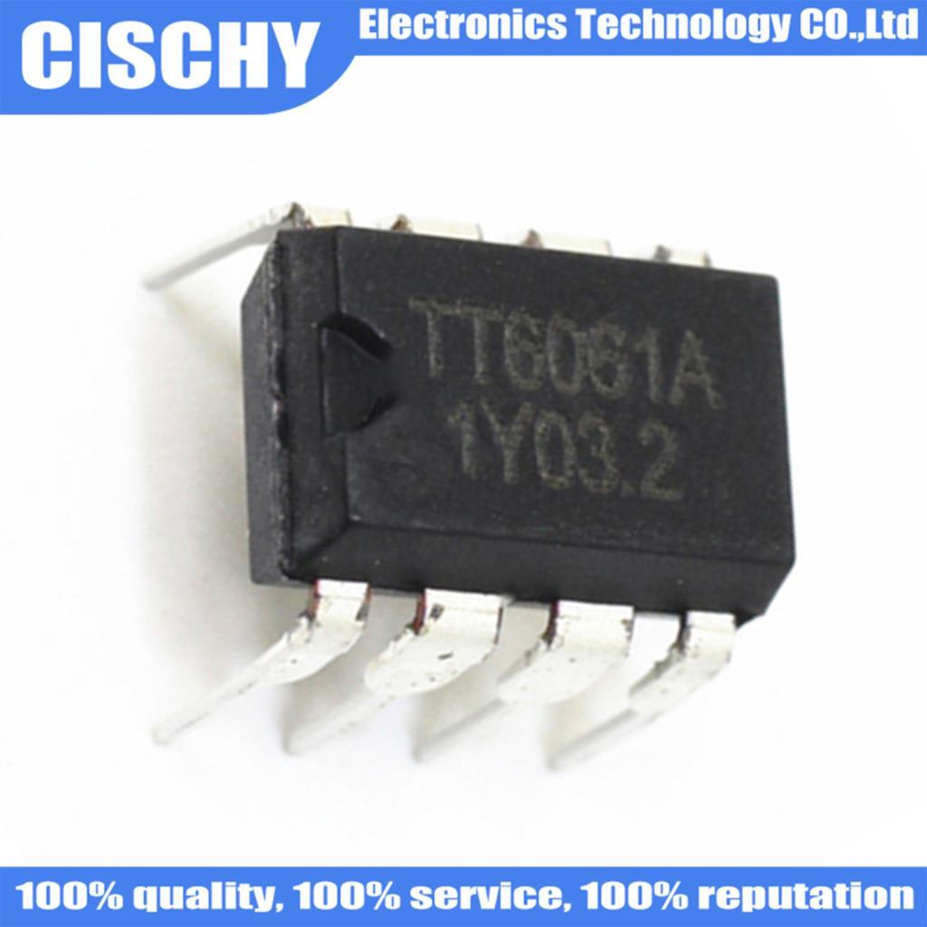10 ชิ้น/ล็อต TT6061 DIP-8 TT6061A DIP8 TT6061-A beam DIP8 ในสต็อก