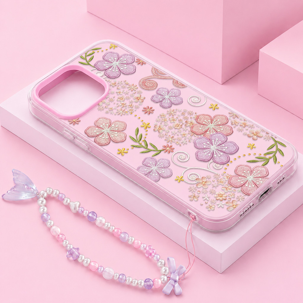 HP GANTUNGAN Flower [ เคสดาวตก] Infinix Hot 70 60 Pro Plus 60I 50 4G 50I Itel P55 40I Gd0624 น่ารัก 