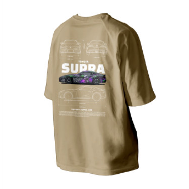 Supra A90 เสื้อยืดเจอร์ซีย์ไมโครไฟเบอร์