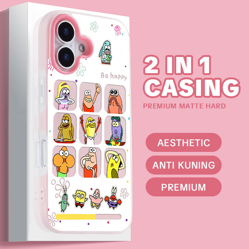 HP GANTUNGAN [Lxuan Casing] เคสน่ารักการ์ตูน Oppo 16F Reno 16 Pro 5G A6C A6S A6X A6 Reno 15 5G 15F A
