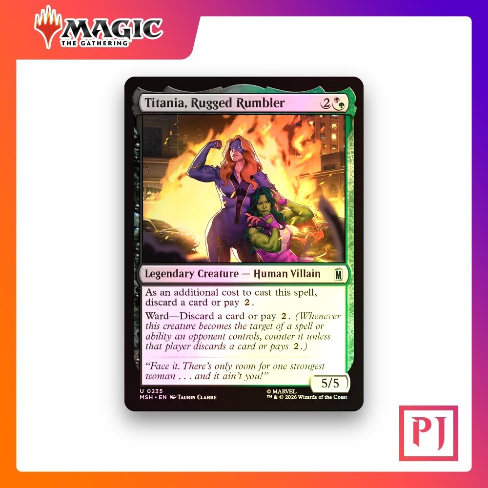 [MTG] Titania, Rugged Rumbler (#235) [MSH] [MULTI] [UNCOM] | Magic the Gathering
