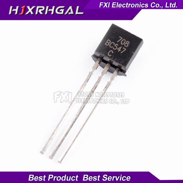 100 ชิ้น BC547C BC547 TO-92 TO92 547C ทรานซิสเตอร์ไตรโอดใหม่