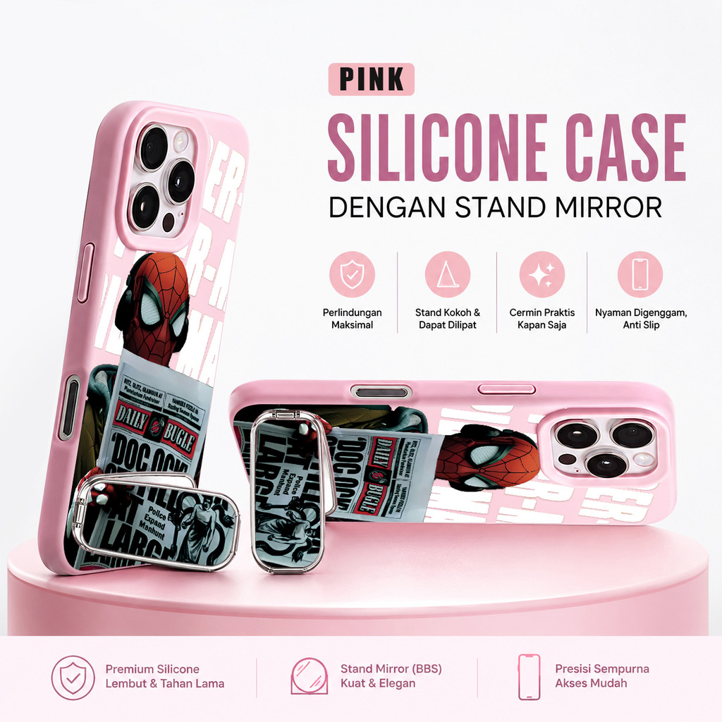 HP Spiderman Silicone Cool Pattern [Bypik2_Id] Infinix Smart 20 Hot 60 Pro Plus 60I Itel P55 4G Smar
