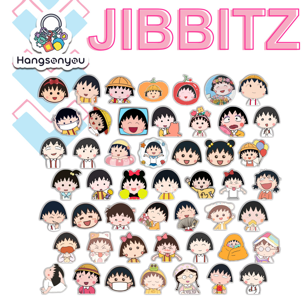 StreetPop Charm - JIBBITZ CROCS ACRYLIC CUSTOM - CUTE CHARACTER CHIBI MARUKO CHAN SERIES - รองเท้าแต