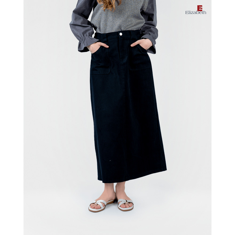 Elizabeth - กระโปรง Maxi Span 059-3156