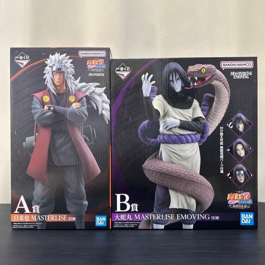 【Direct from Japan】Naruto Ichiban Kuji รางวัล A Jiraiya B Prize Orochimaru Figure Set【Japan Exclusiv