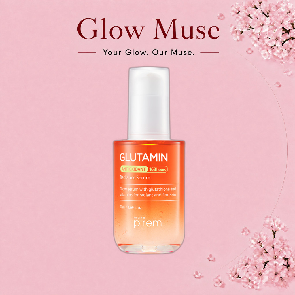 [1+1]make p:rem Glutamine Antioxidant Glow Serum 50ml