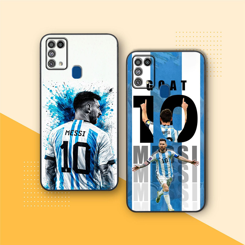 เคส Samsung M31 สวยมาก พร้อมภาพ Messi Ronaldo