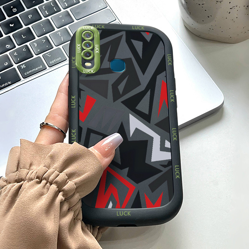 เคสสำหรับ VIVO Y12 Y15 Y17 Y11 2019 Y12i Y3 Y3s 2020 เคสโทรศัพท์บุคลิกซิลิโคนซอฟต์เชลล์กันกระแทก