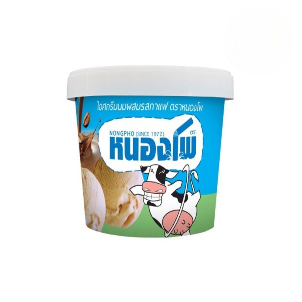 หนองโพไอศกรีมนม รสกาแฟ 85 กรัม