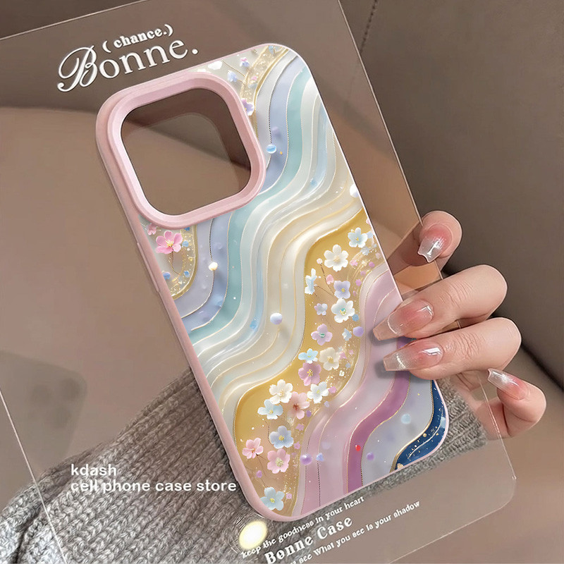 Dazzle Flower [Heartcasing] เคสซิลิโคน Hp Samsung A27 A57 A37 A17 5G Galaxy A07 A05S A06 A56 A36 A15