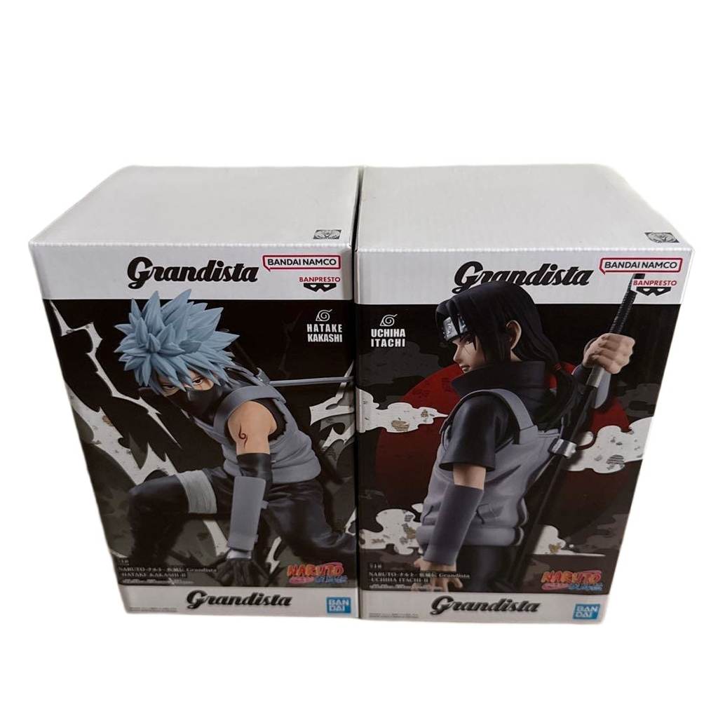 【Direct from Japan】NARUTO Grandista Hatake Kakashi II & Uchiha Itachi Figure Set (2-Piece Set)【Japan