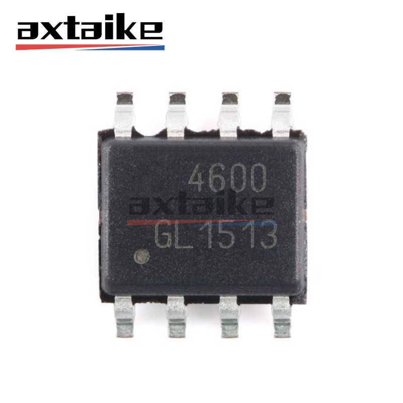 20PCS AO4600 4600 SOP-8 30V 6.2A 18.5A N + P -Channel โหมดเพิ่มประสิทธิภาพ Power MOSFET IC