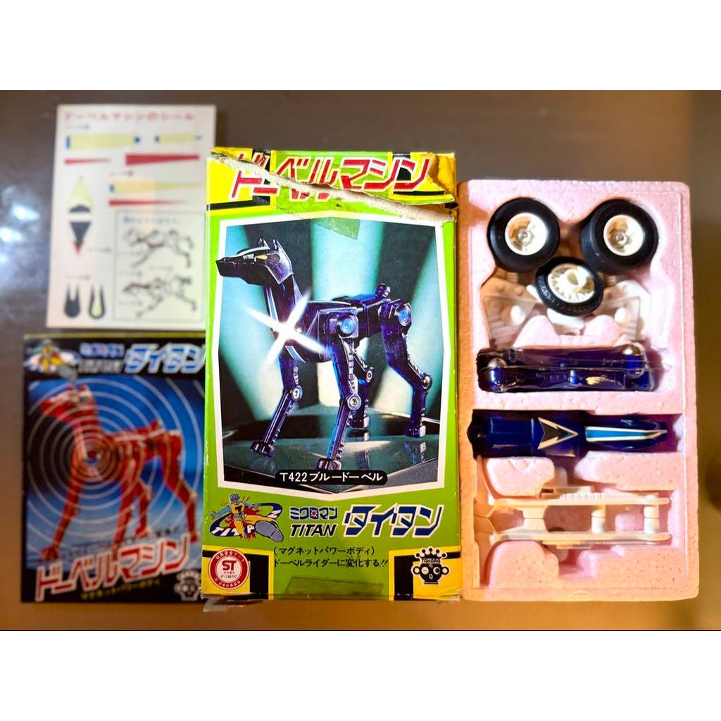 【Direct from Japan】TAKARA Microman Titan Doberman Machine Blue Doberman【Japan Exclusive】