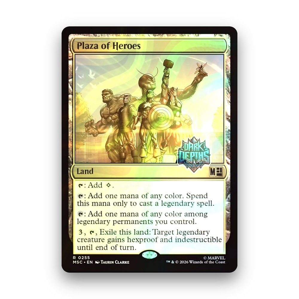 [MTG] Plaza of Heroes (Surge) (#255) [MSC] [LAND] [RARE] | Magic the Gathering